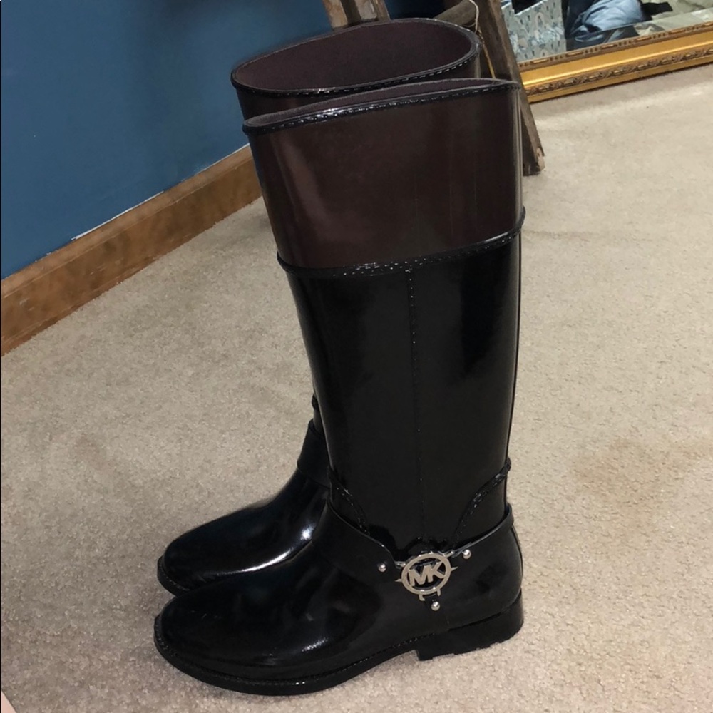 Michael Kors Rubber Boots